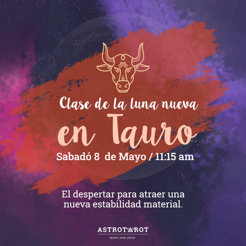 Clase de la Luna Nueva en Tauro