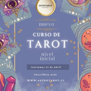 Curso de Tarot Terapéutico, Abril 2026