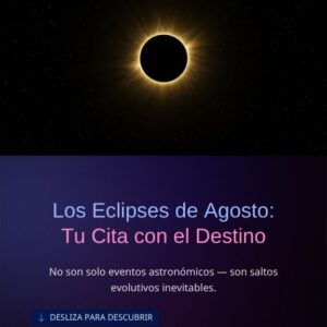 AGENDA CÓSMICA AGOSTO 2026